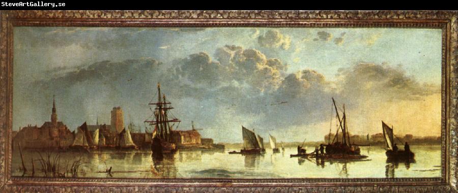 CUYP, Aelbert View on the Maas at Dordrecht